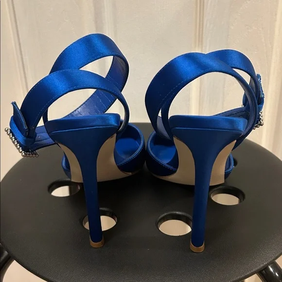 Steve Madden Satin Heels Size 8 - Picture 7 of 9